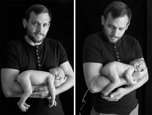 ces parents ont tente de reproduire des cliches avec leur bebe et se sont bien rate 12