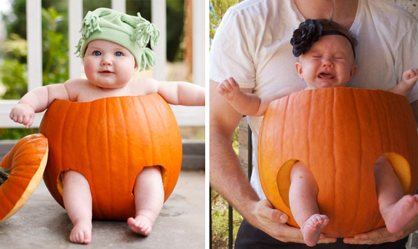 ces parents ont tente de reproduire des cliches avec leur bebe et se sont bien rate 13