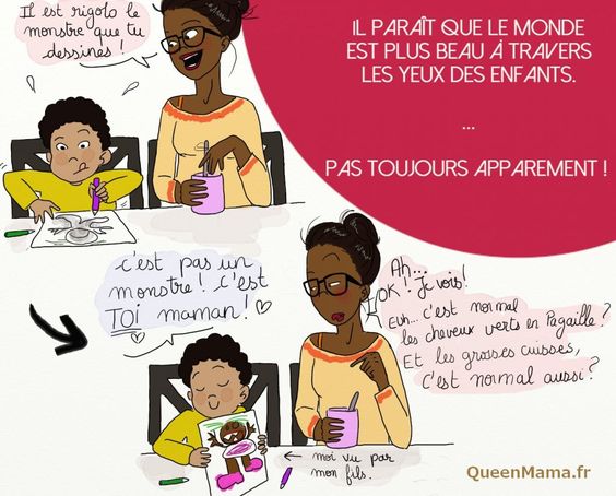 dessin sur la grossesse et la vie de maman de queen mama (3)