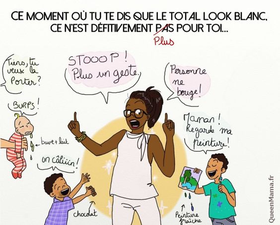 dessin sur la grossesse et la vie de maman de queen mama (8)