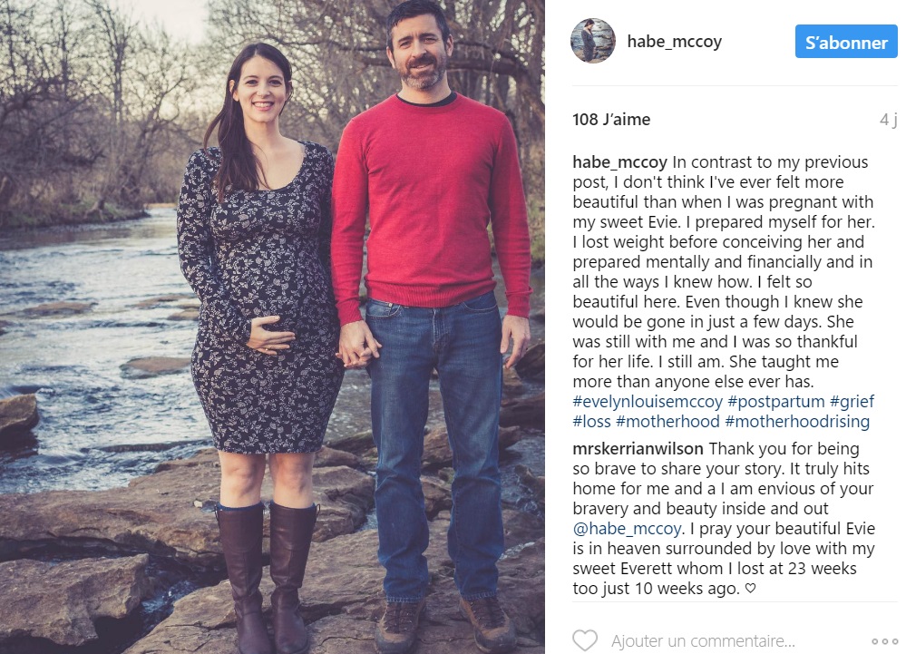 femme-perdu-bebe-6-mois-grossesse-combat-corps-post-grossesse-post-instagram