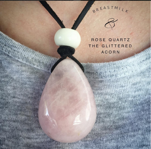 bijoux lait maternelle rose