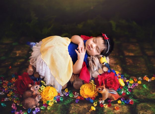 bébé blanche neige