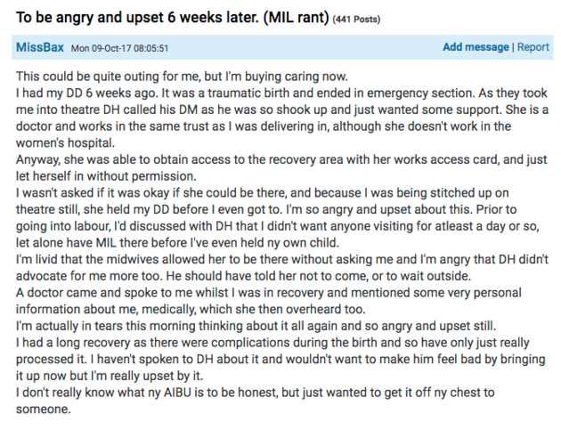 une maman en colere contre sa belle-mere 1