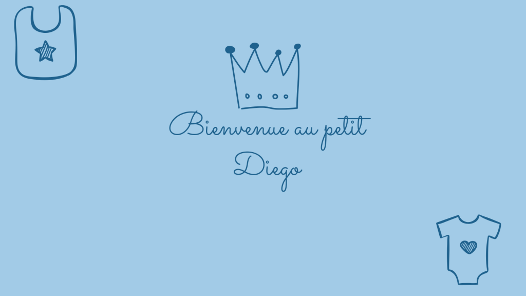 Prénom Diego -neuf -mois