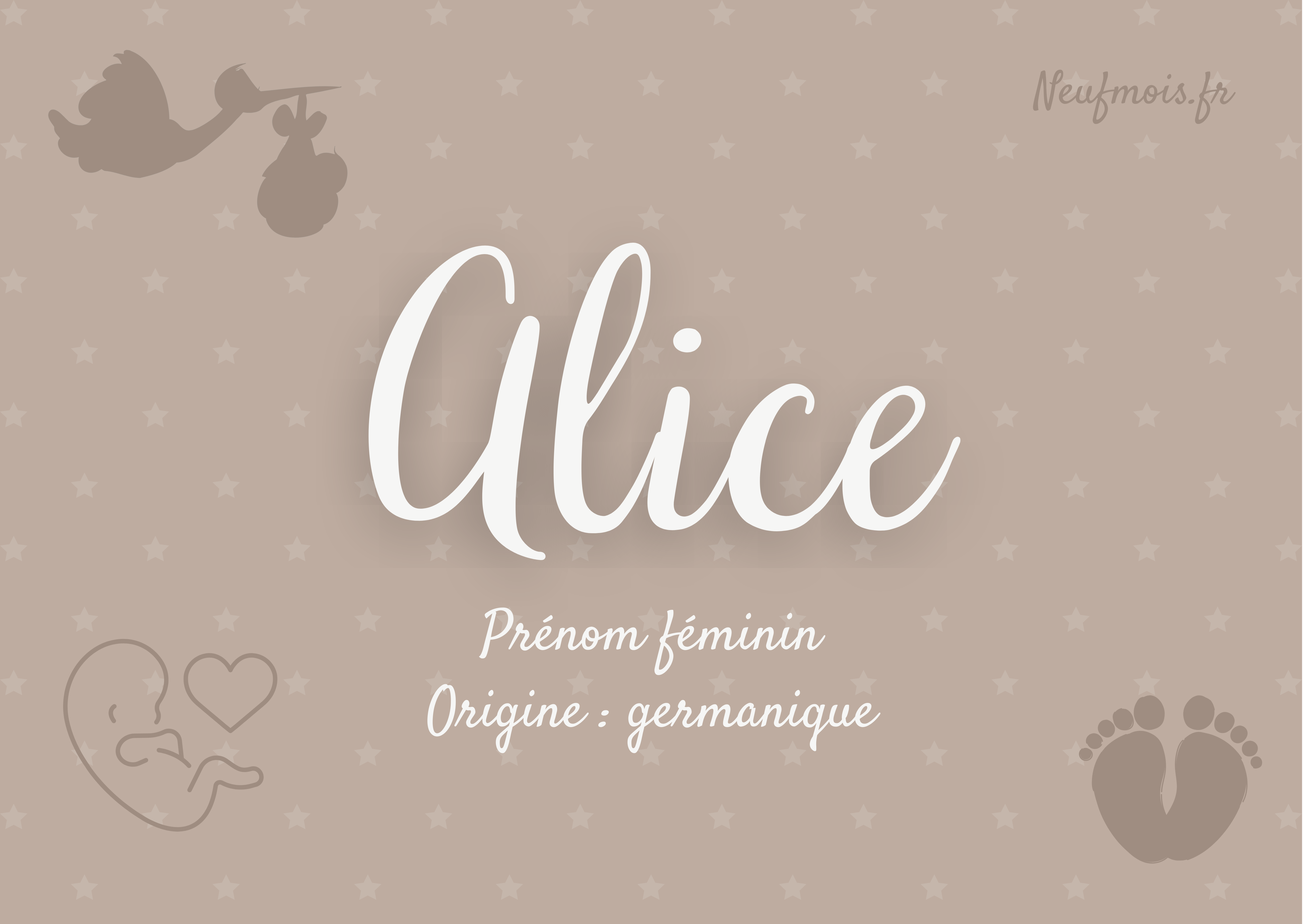 Prénom Alice : un prénom remarquable pour votre fille - Neufmois.fr