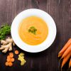 Soupe d&rsquo;automne aux carottes et au gingembre
